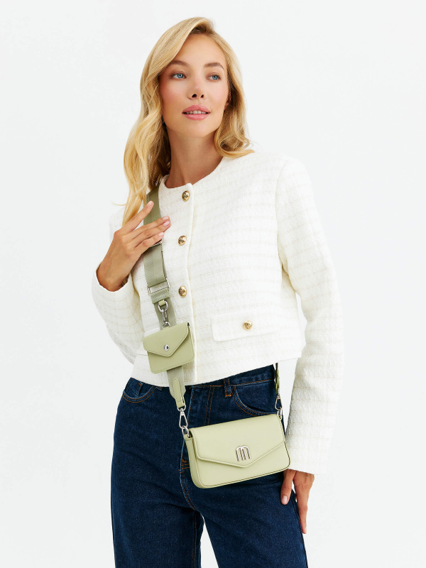 Сумка женская YOUNNA светло-зеленый