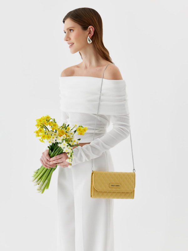 Клатч LINDA желтый